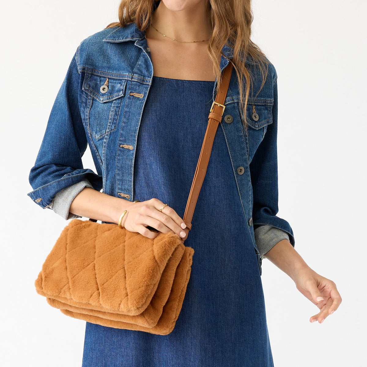 Foxbury Crossbody in Roasted Pecan