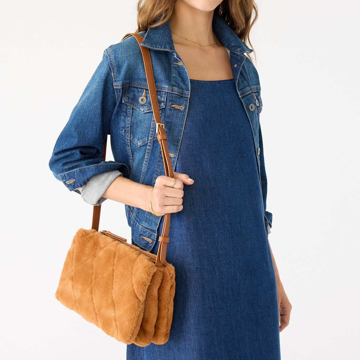 Foxbury Crossbody in Roasted Pecan