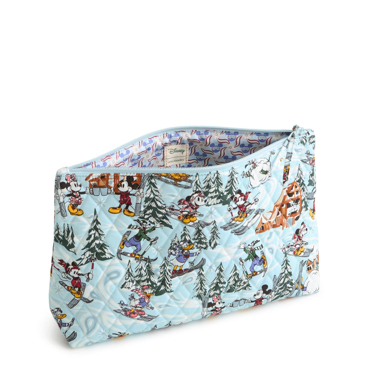 Disney Large Pouch in Ski Weekend Mickey and Friends