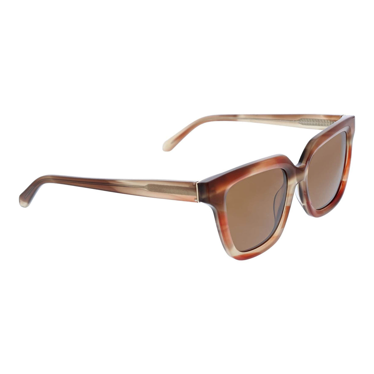 Karolina Polarized Sunglasses in Subtle Tortoise