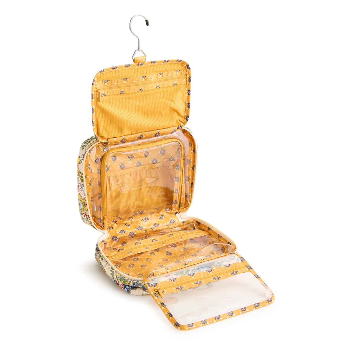 Hanging Travel Organizer in Prairie Blooms