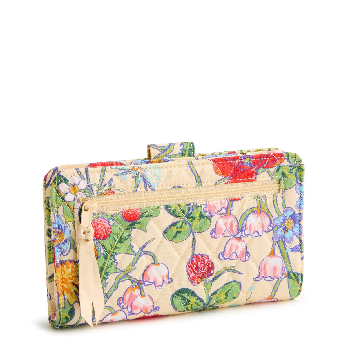 Turnlock Wallet in All the Pretty Wildflowers