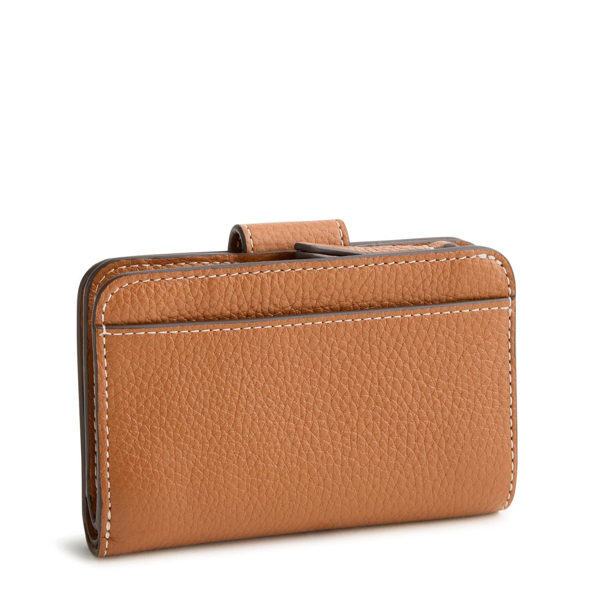 Small Turnlock Wallet in Roasted Pecan