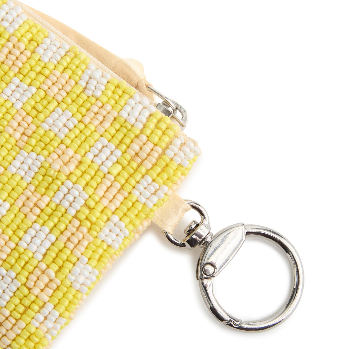 Beaded Zip Pouch in All the Pretty Wildflowers