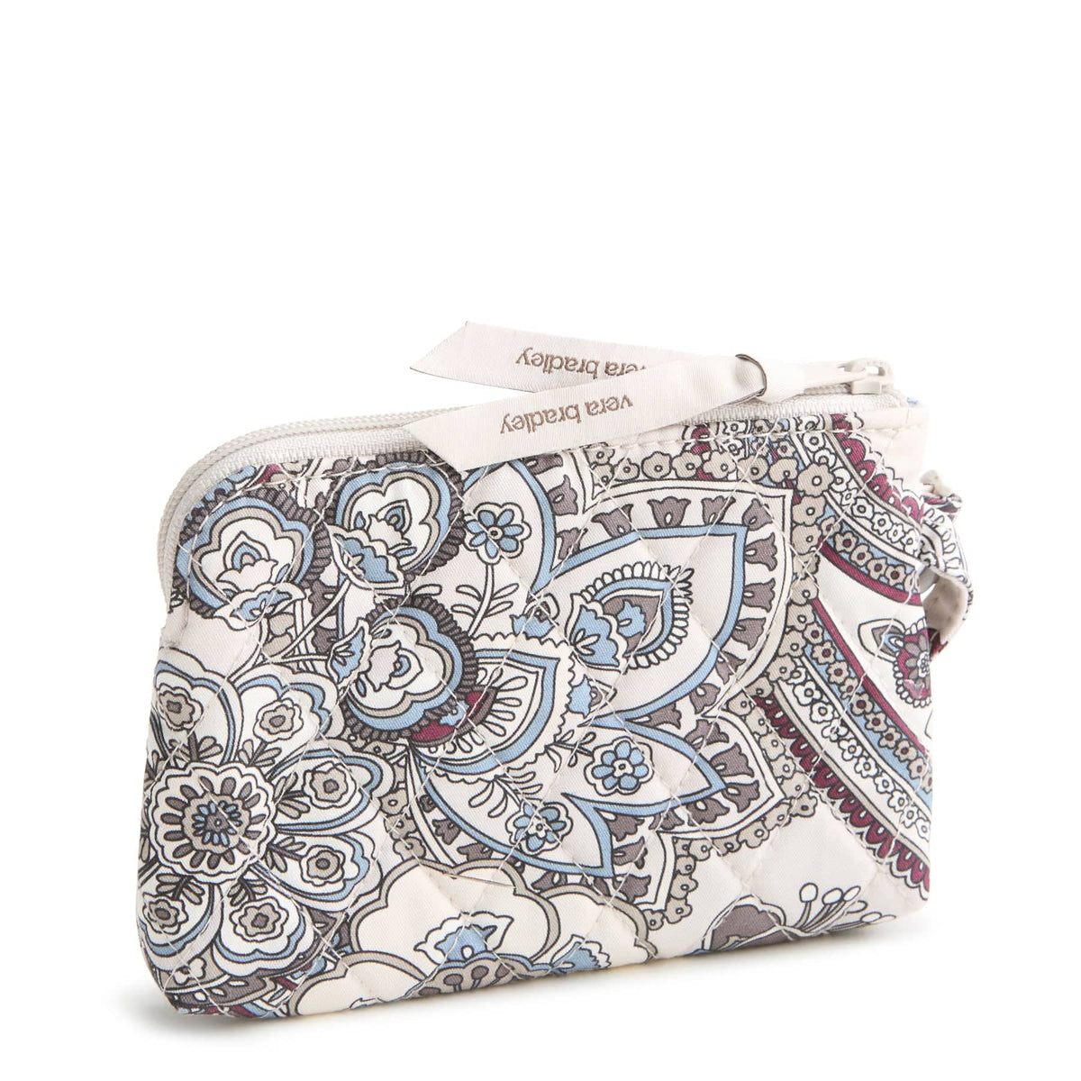 Clip and Zip Wristlet in Neutral Rhapsody