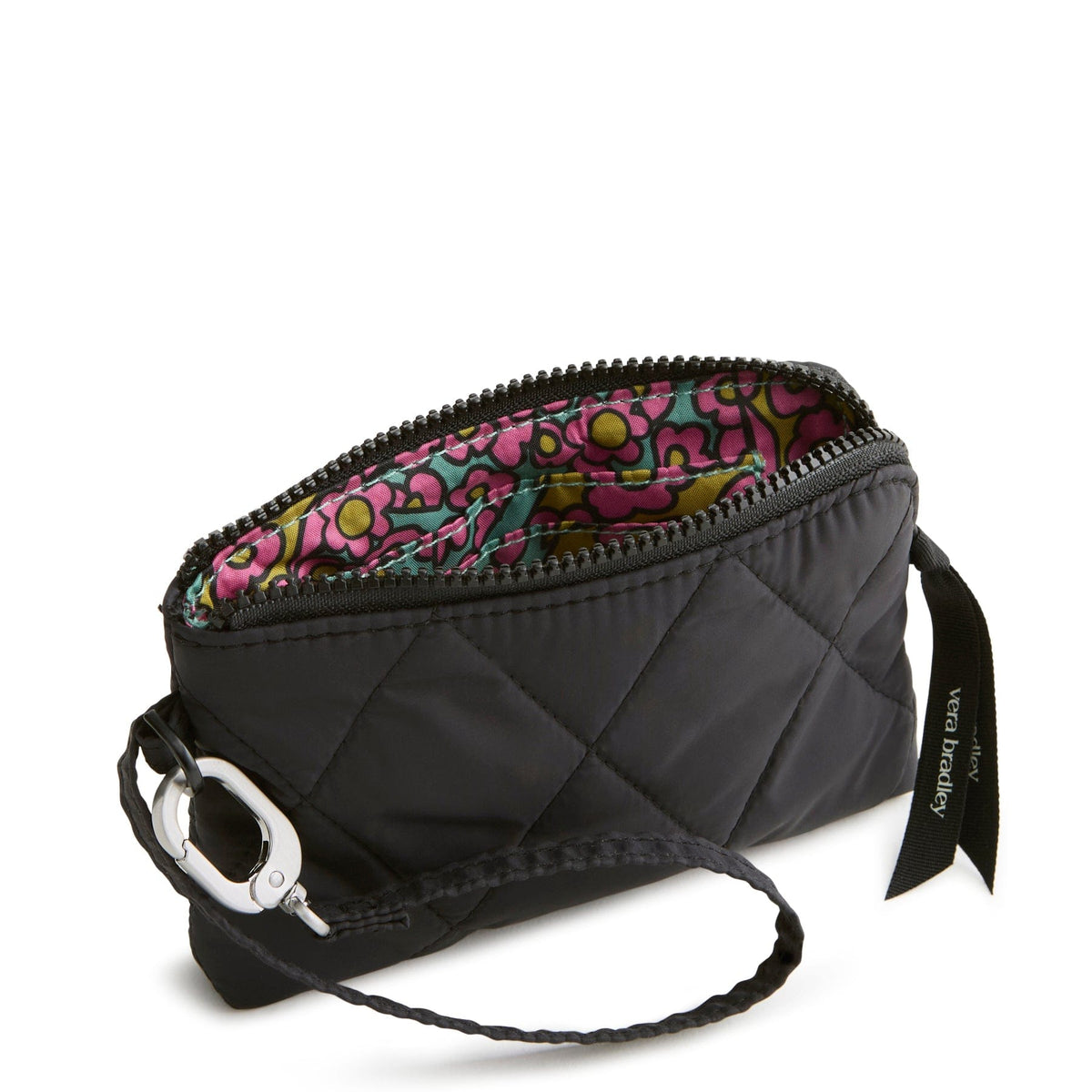 Clip and Zip Wristlet in Moonless Night