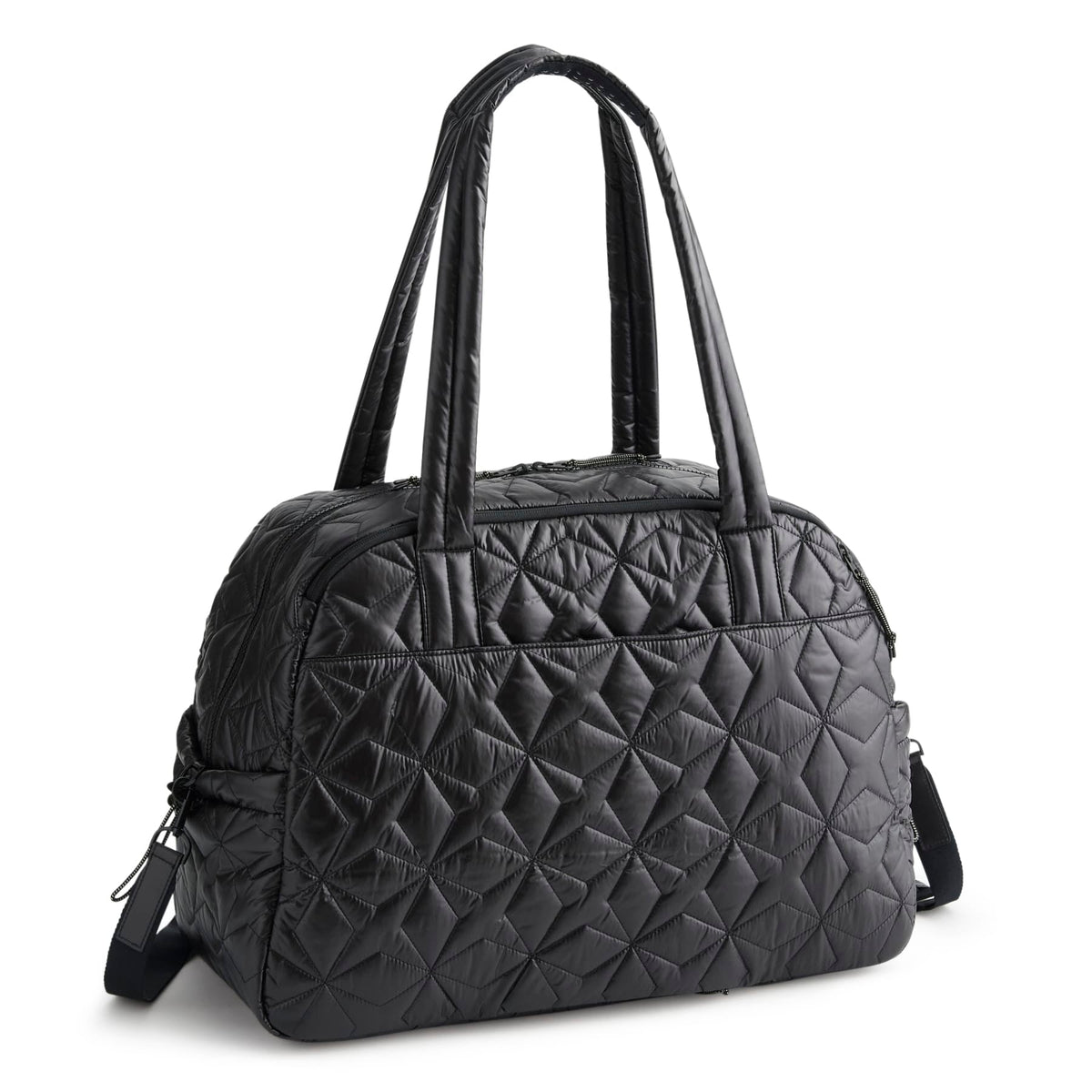 Air Birdie Large Weekender Travel Bag in Moonless Night with Aluminum