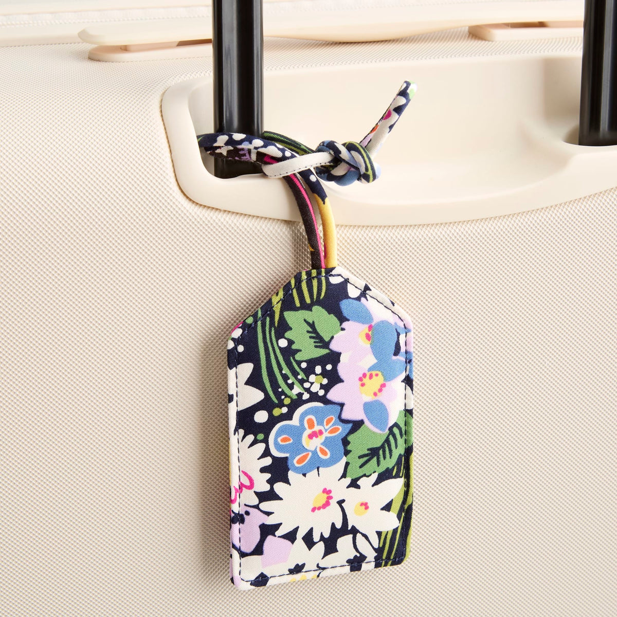 Luggage Tag in Poppy Fields