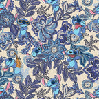 Disney Original Zip Hipster in Stitch Leafy Blooms