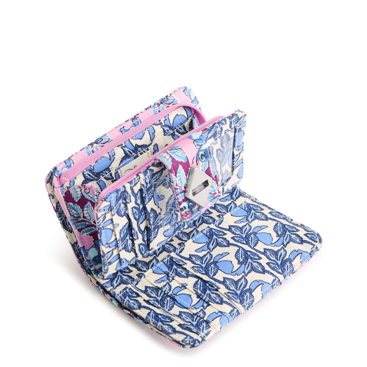 Disney Small Turnlock Wallet in Surfboard Stitch