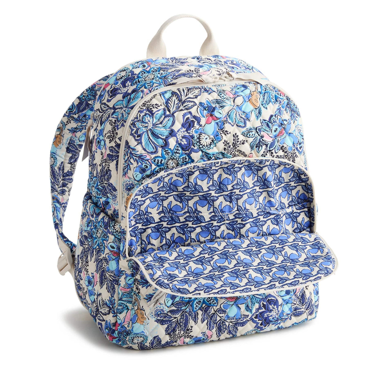 Disney Bancroft Backpack in Stitch Leafy Blooms