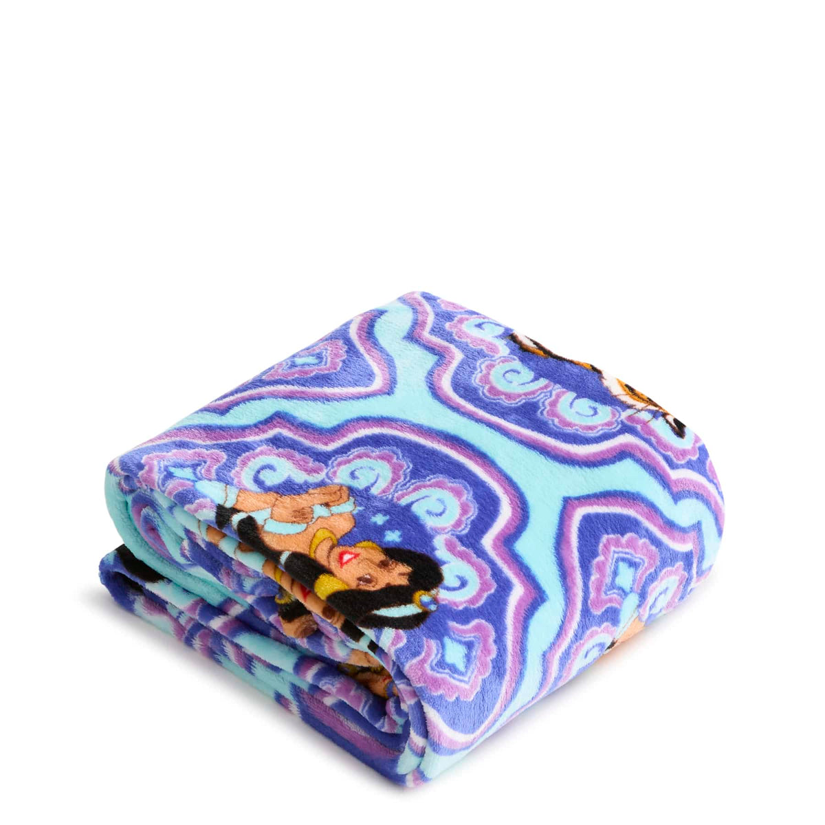 Disney Plush Throw Blanket in Jasmine Medallions