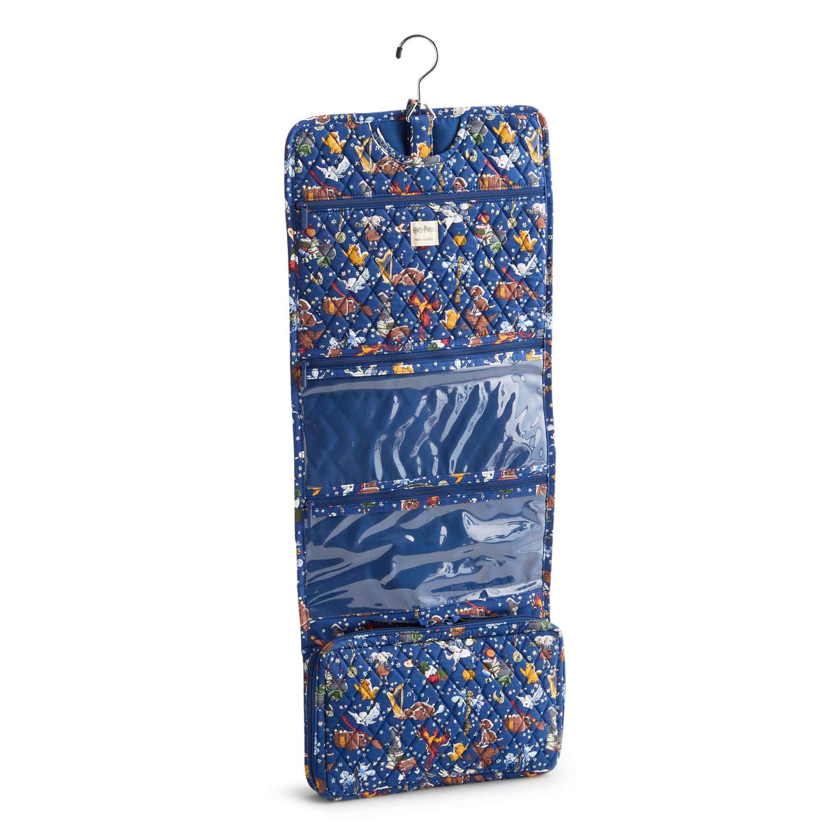Harry Potter Hanging Travel Organizer in Friends at Hogwarts Ditsy Navy