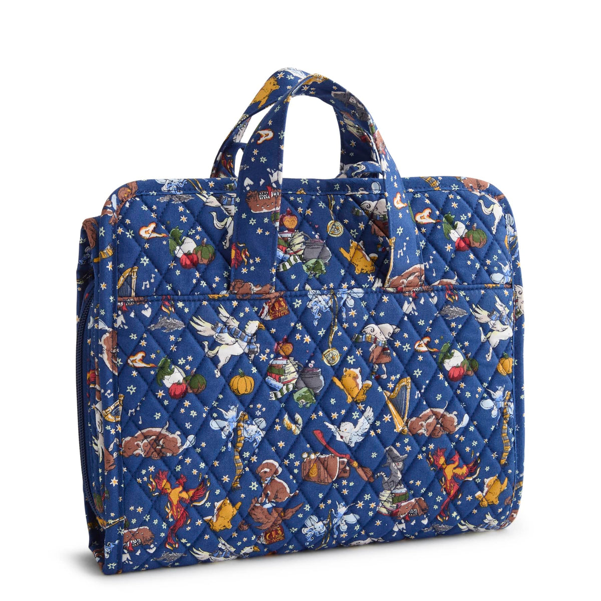 Harry Potter Hanging Travel Organizer in Friends at Hogwarts Ditsy Navy