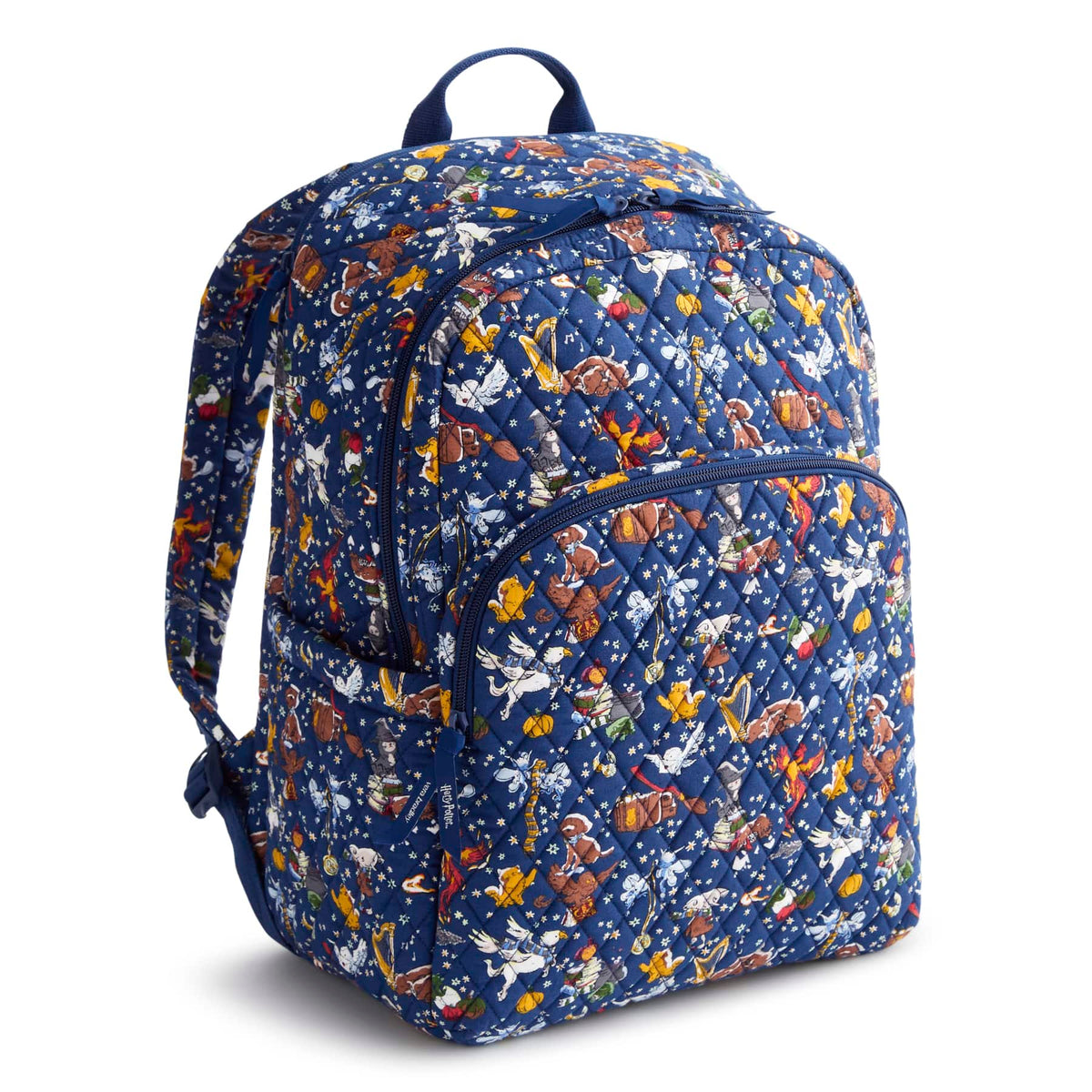 Harry Potter Essential Large Backpack in Friends at Hogwarts Ditsy Navy