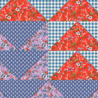 Original 100 Handbag in Flying Geese Patchwork