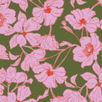 Vera Bradley Short-Sleeve Pajama Top in Scattered Anemones Purple