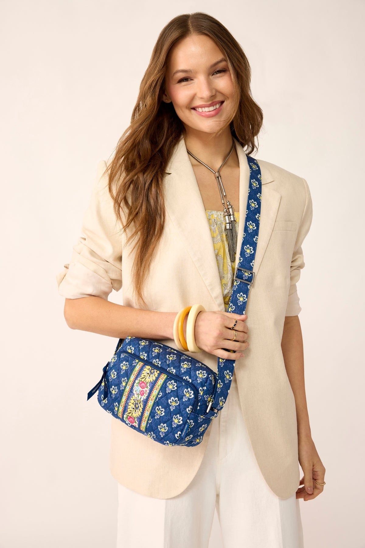 Becker Camera Bag Crossbody in Maison Blue