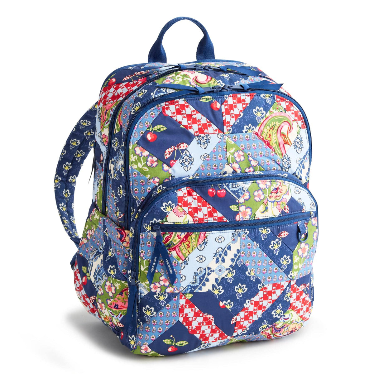Large Bancroft Backpack in Trellis Patchwork