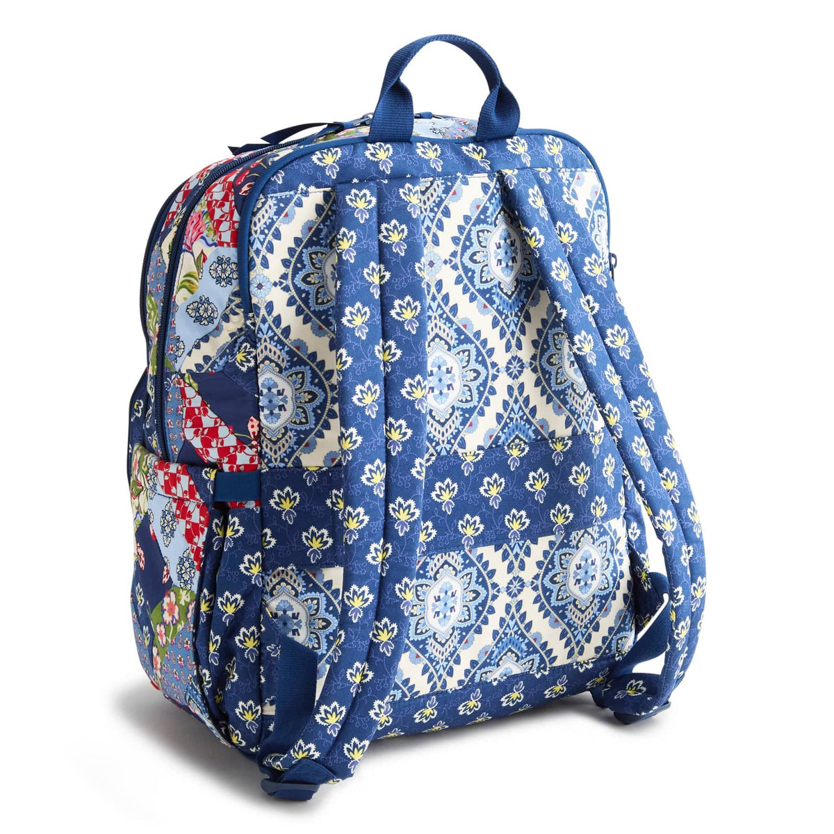 Large Bancroft Backpack in Trellis Patchwork