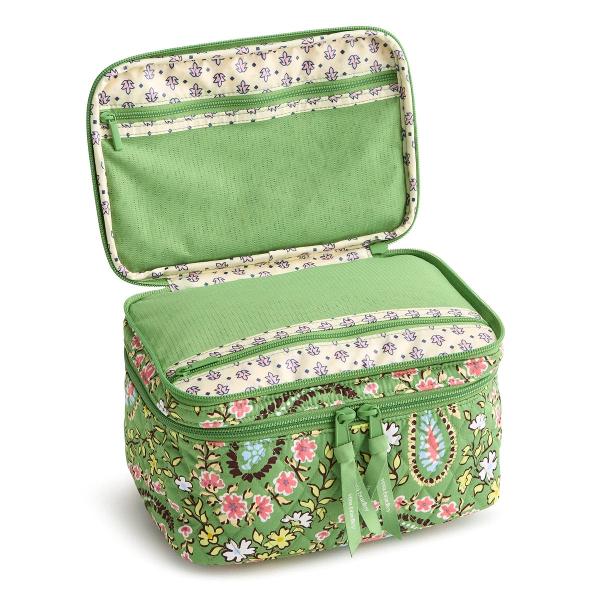 Brush Up Cosmetic Case in Hollyhock Paisley