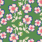 2 Pouch Organizer Set in Vibrant Floral