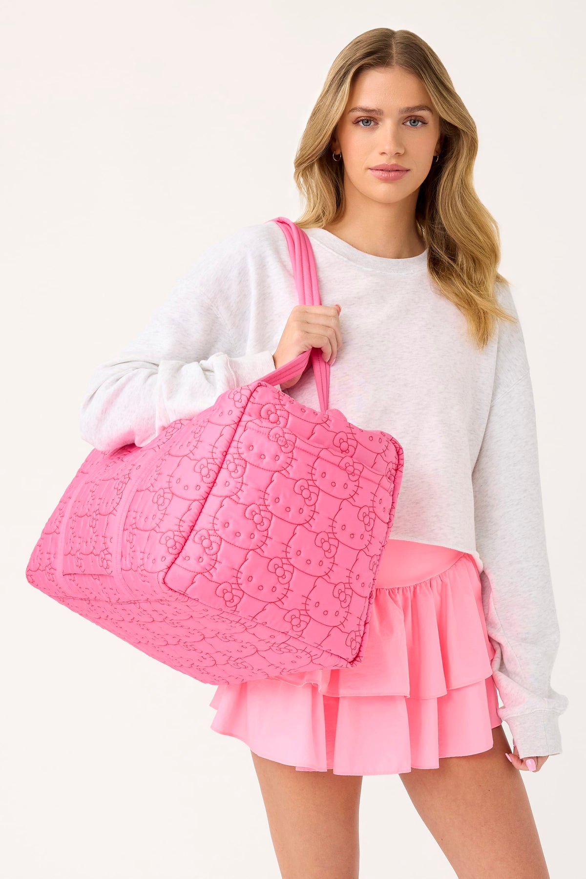 Hello Kitty and Friends Large Original Duffel in Hello Kitty And Friends Pink