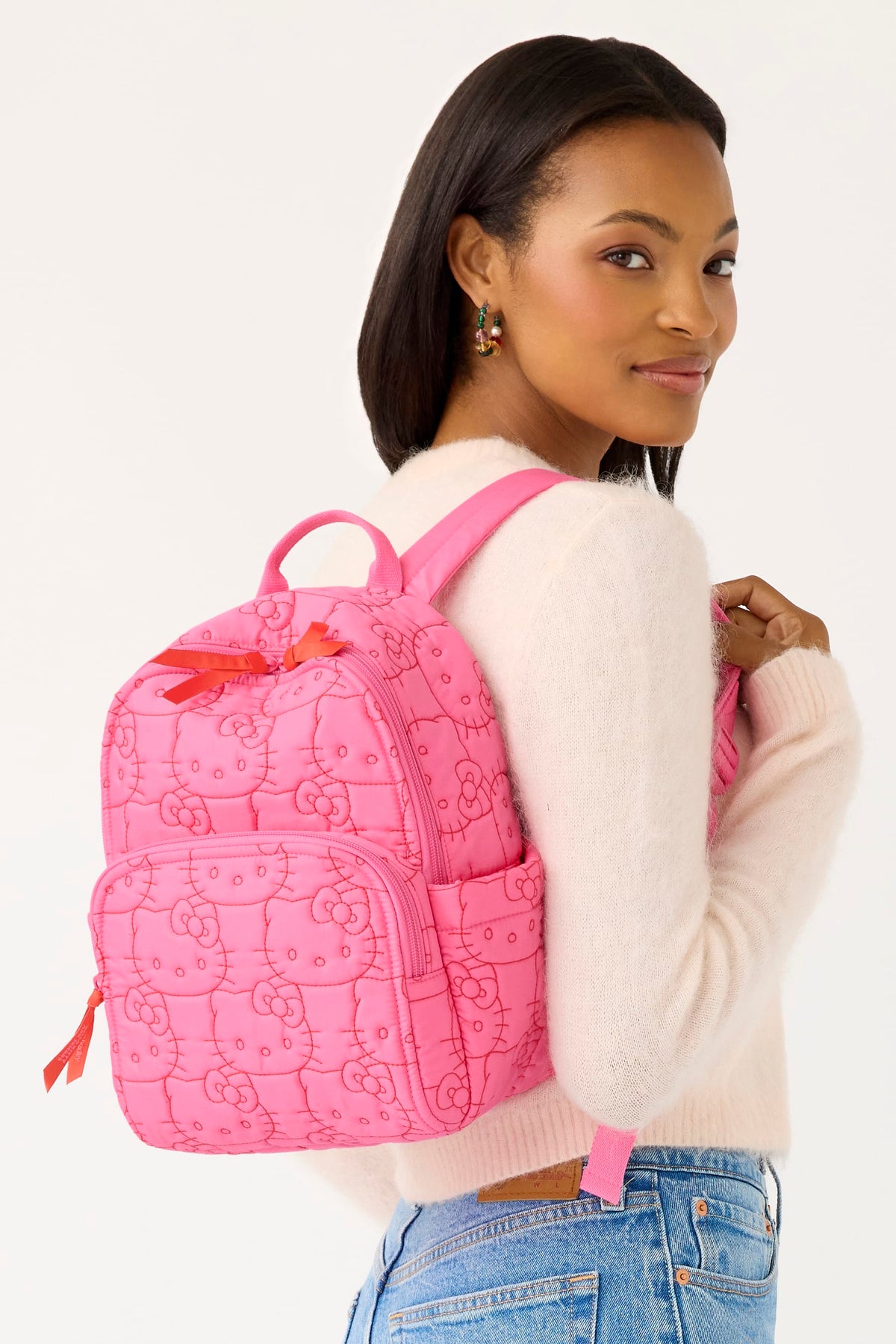 Hello Kitty and Friends Small Banbury Backpack in Hello Kitty And Friends Pink