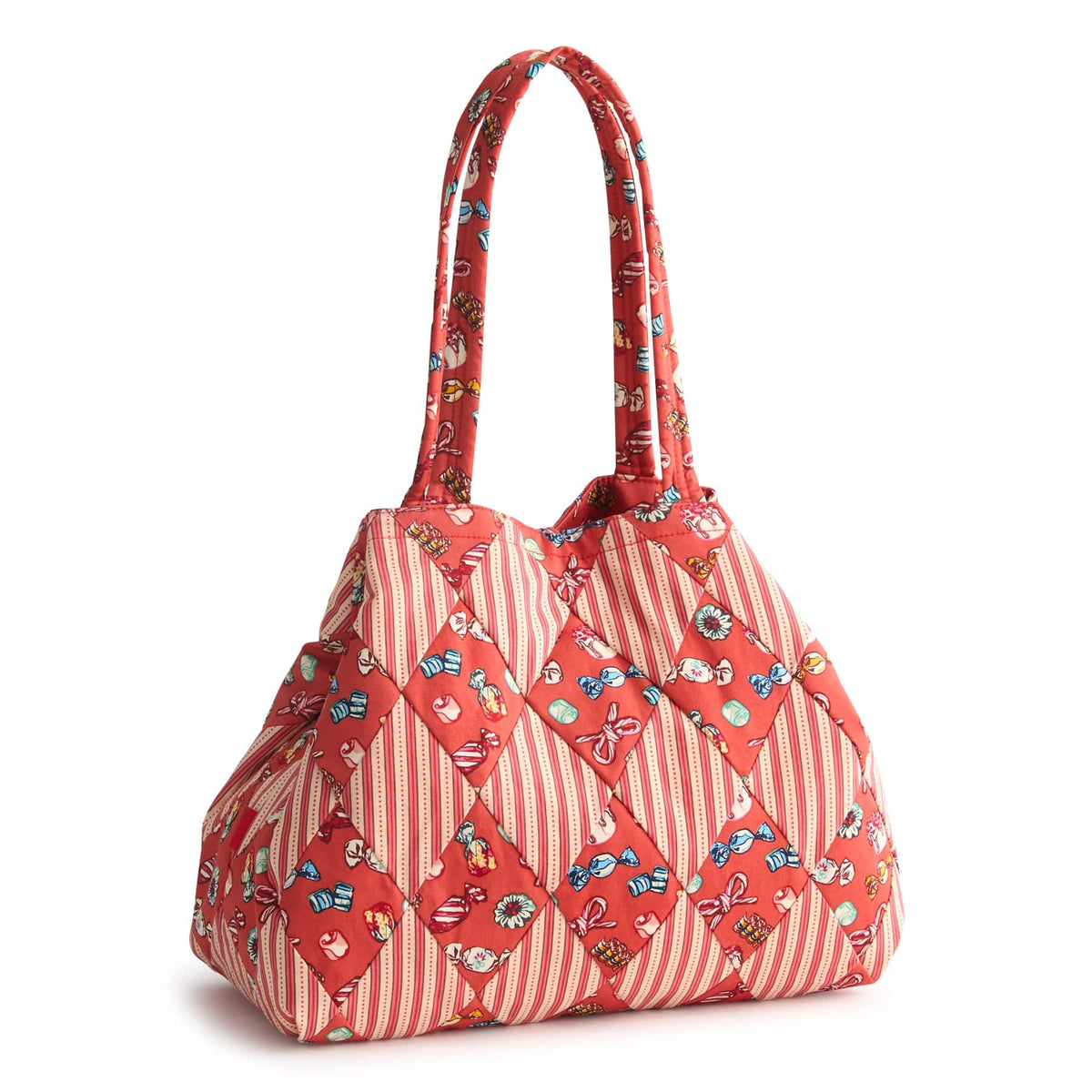 Hathaway Tote Bag in Diamond Patchwork Somethin Sweet