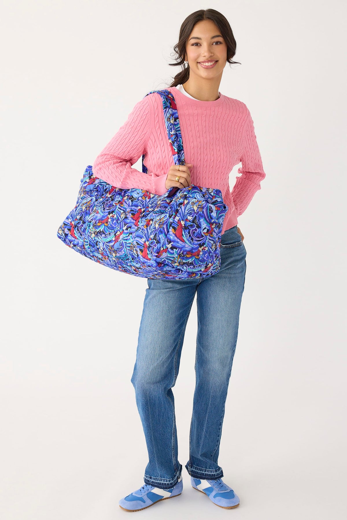 Disney Large Original Duffel Bag in Fantasia Swirls