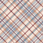 Becca Blue Light Reading Glasses in Blue Leaf Tartan Plaid