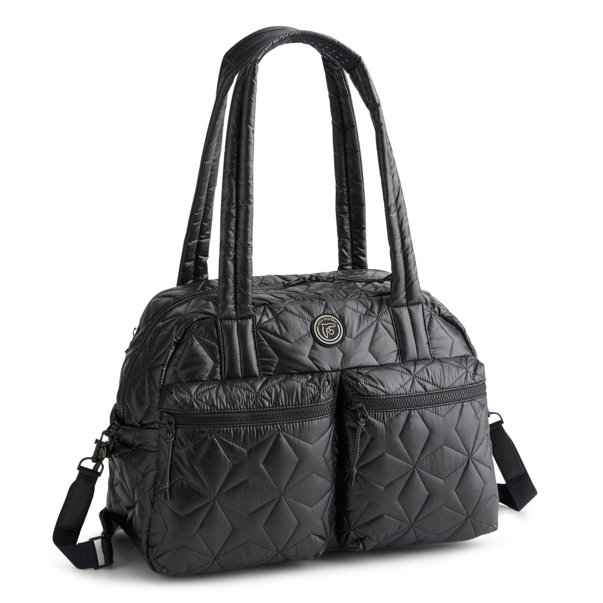 Air Birdie Weekender Travel Bag in Moonless Night with Aluminum