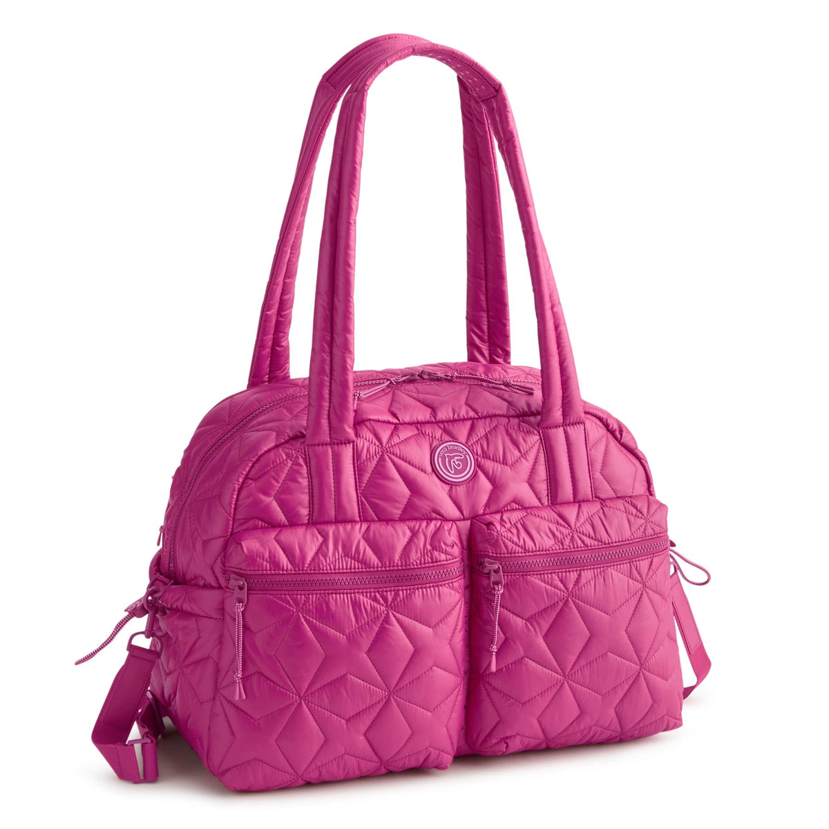 Air Birdie Weekender Travel Bag in Dark Berry with Cashmere Rose