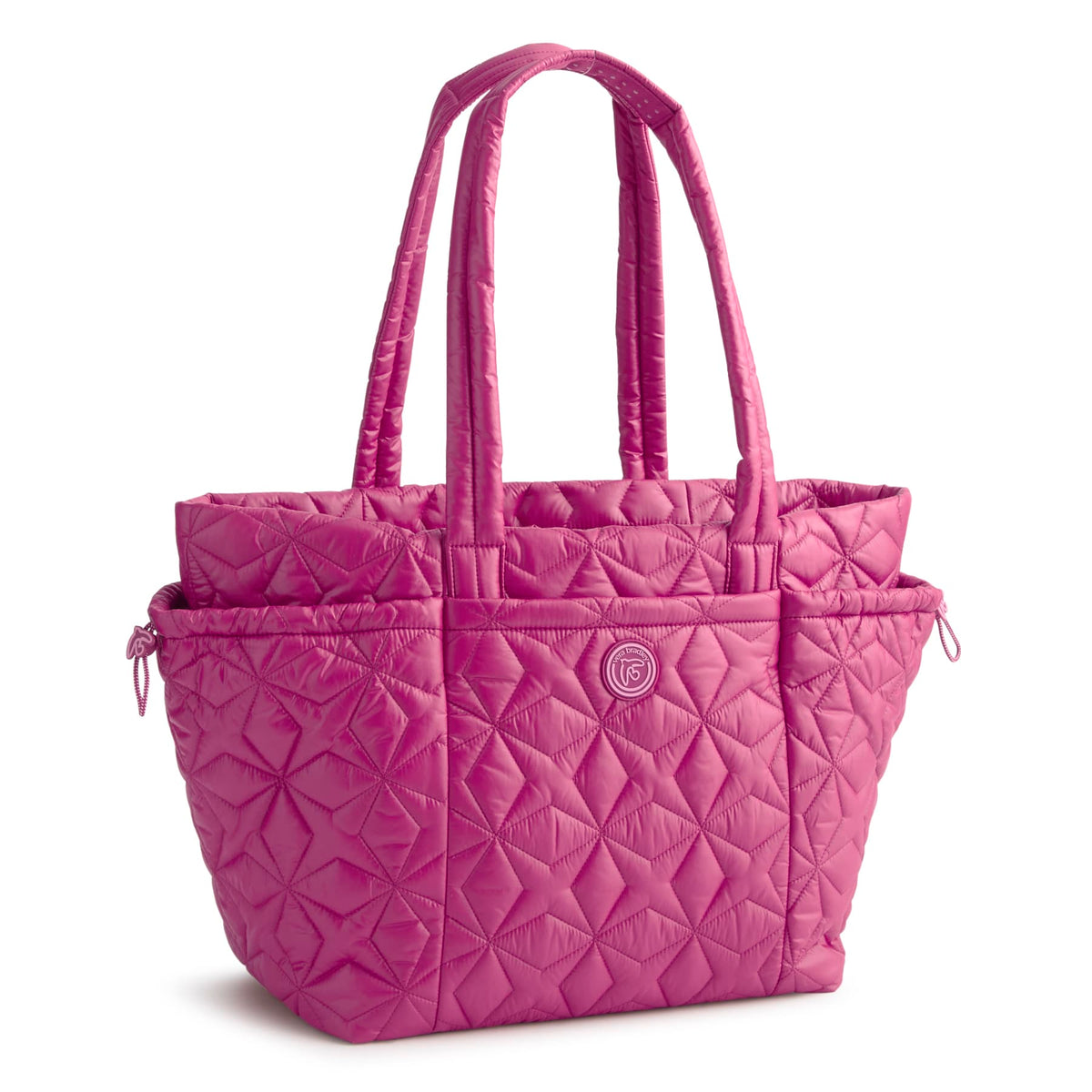 Air Birdie Travel Tote in Dark Berry with Cashmere Rose