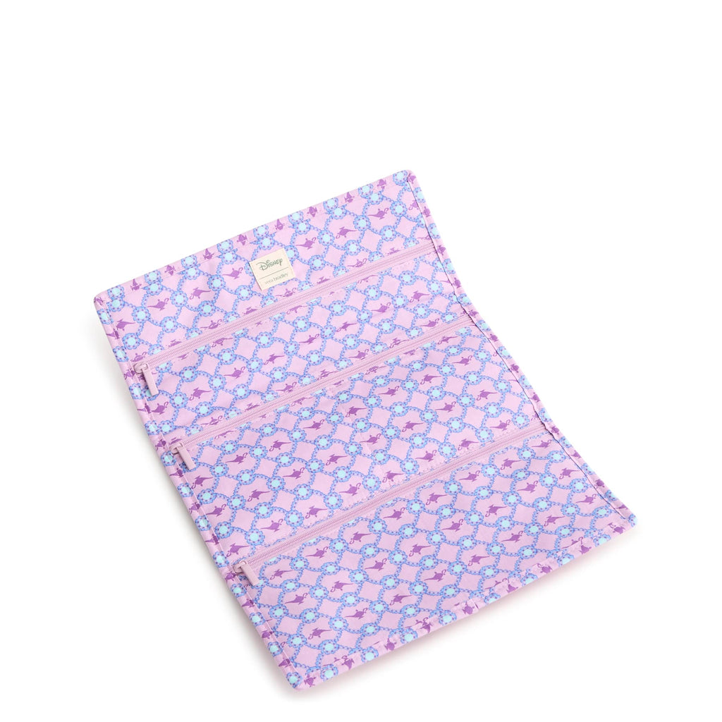 Disney Jewelry Roll in Jasmine Medallion Smoky Grape