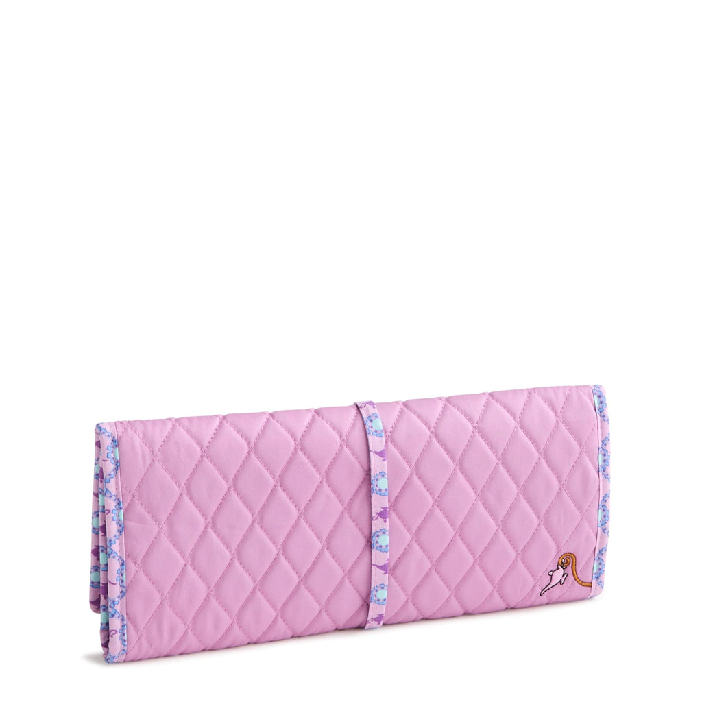 Disney Jewelry Roll in Jasmine Medallion Smoky Grape