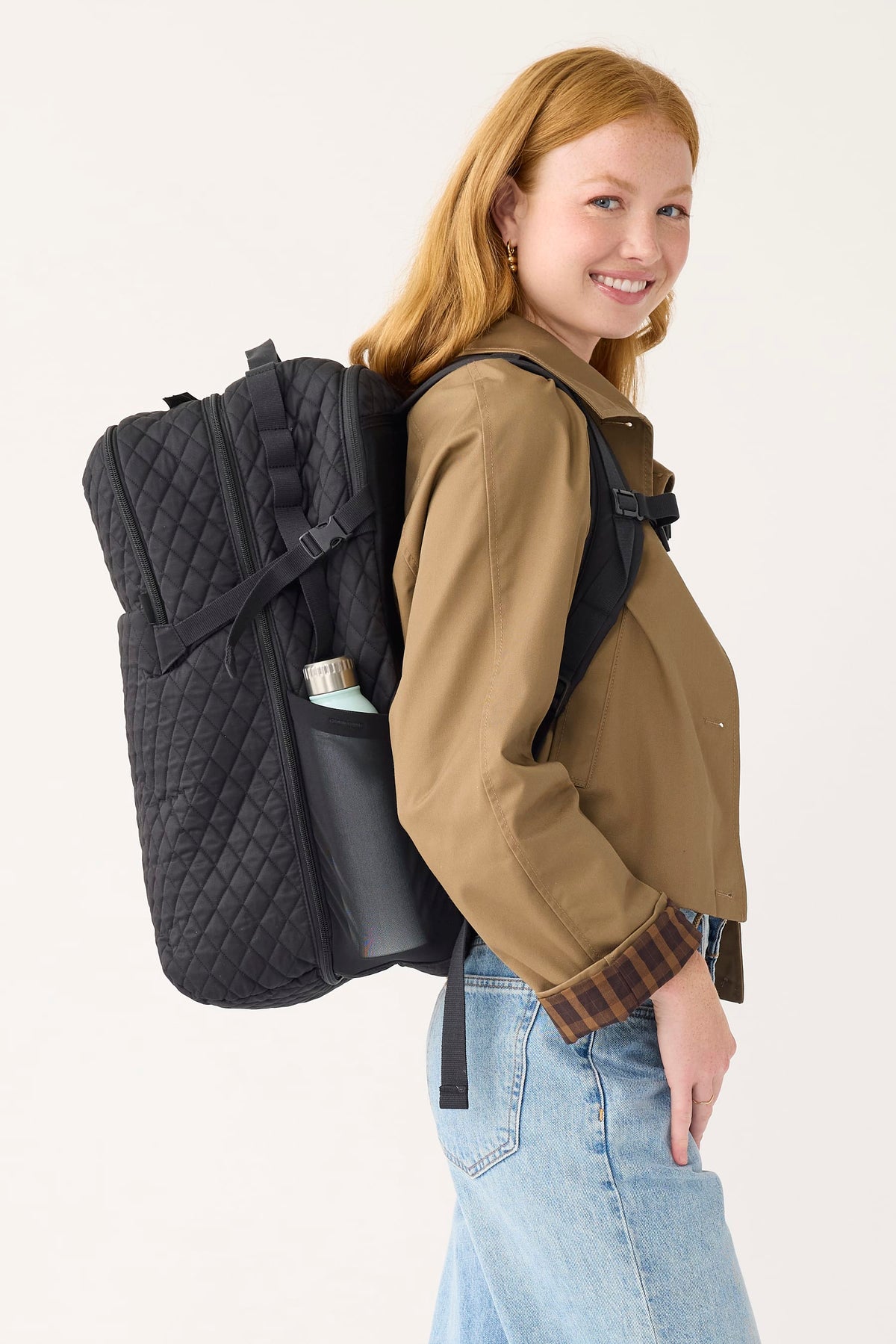 Travel Backpack in Moonless Night