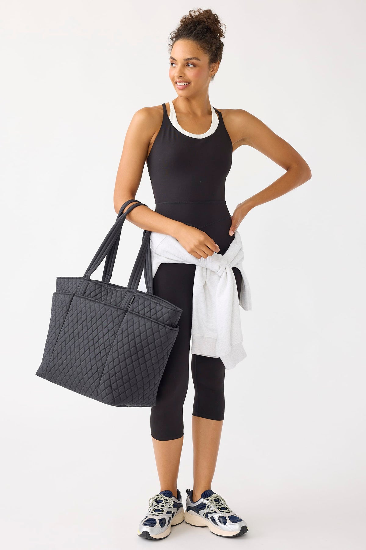 Travel Tote Bag in Moonless Night