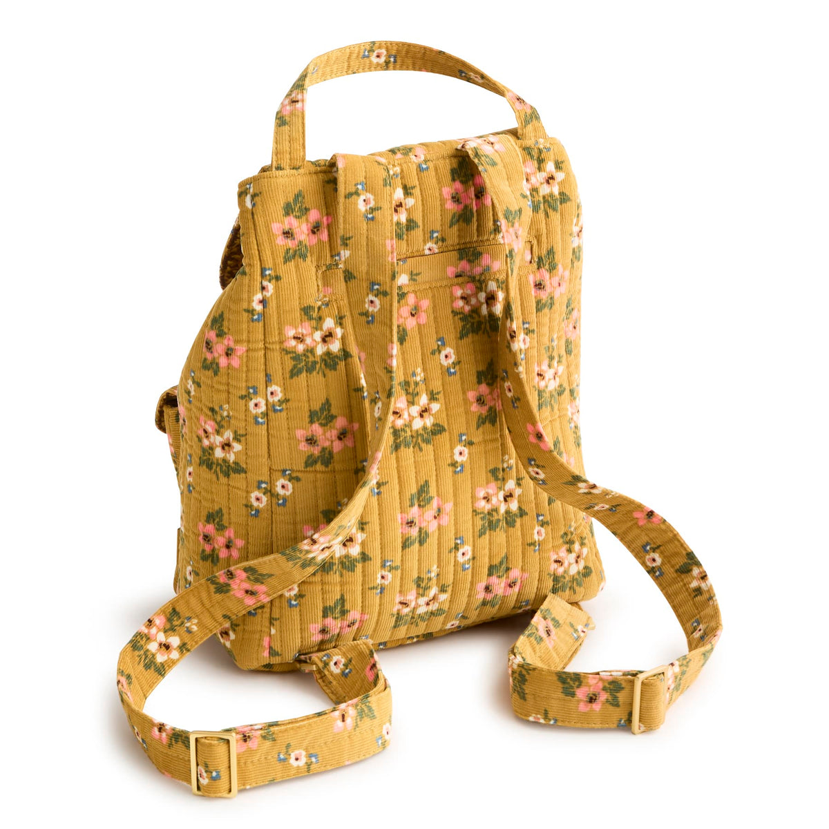 Deluxe Drawstring Backpack in Honeybloom
