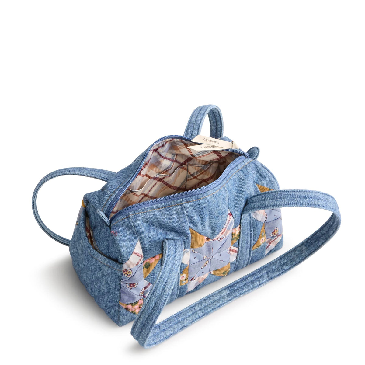 Original 100 Handbag in Pinwheel Riverside Denim