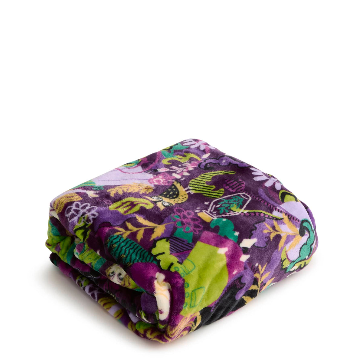 Disney Hocus Pocus Essential Plush Throw in Blooms and Brooms