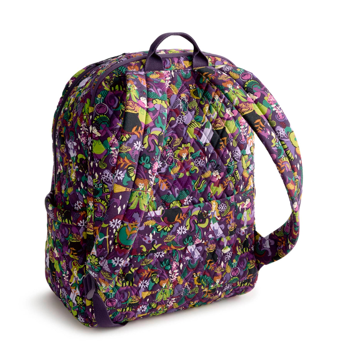 Disney Hocus Pocus Essential Large Backpack in Blooms and Brooms