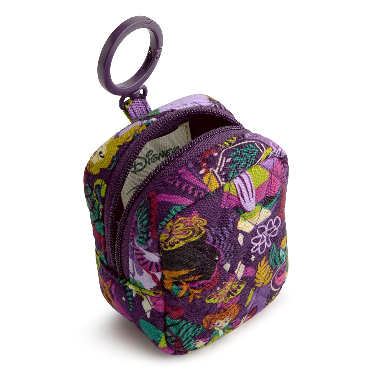 Disney Hocus Pocus Large Earbud Bag Charm in Blooms and Brooms