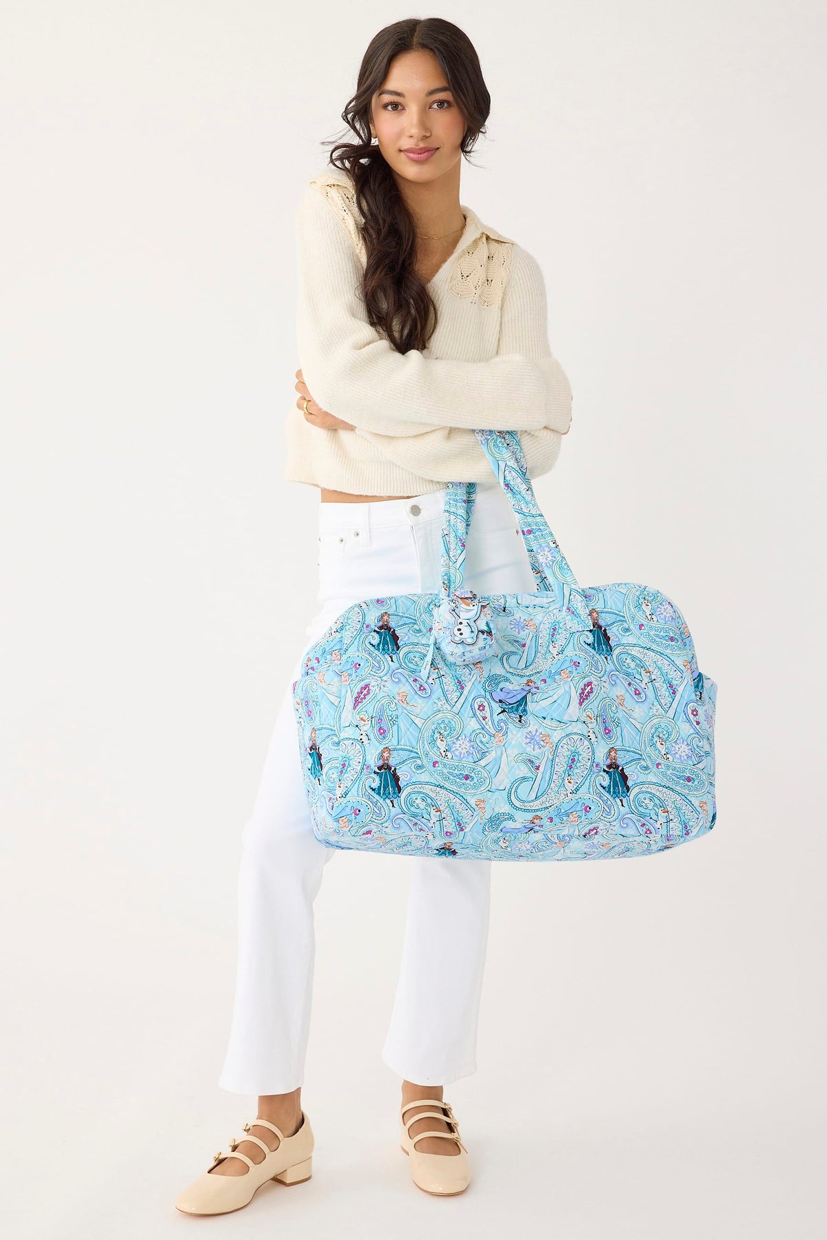 Disney Frozen Large Weekender Travel Bag in Paisley