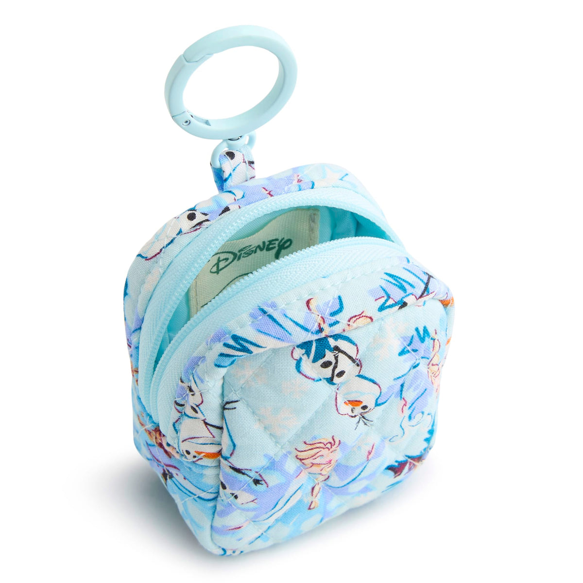 Disney Frozen Large Earbud Bag Charm in Snowflakes