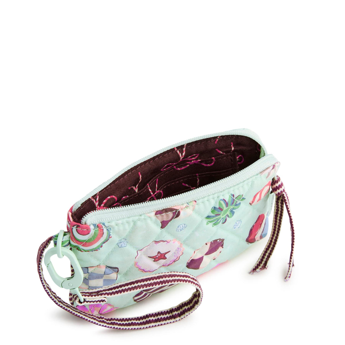 Clip and Zip Wristlet in Cookie Swap