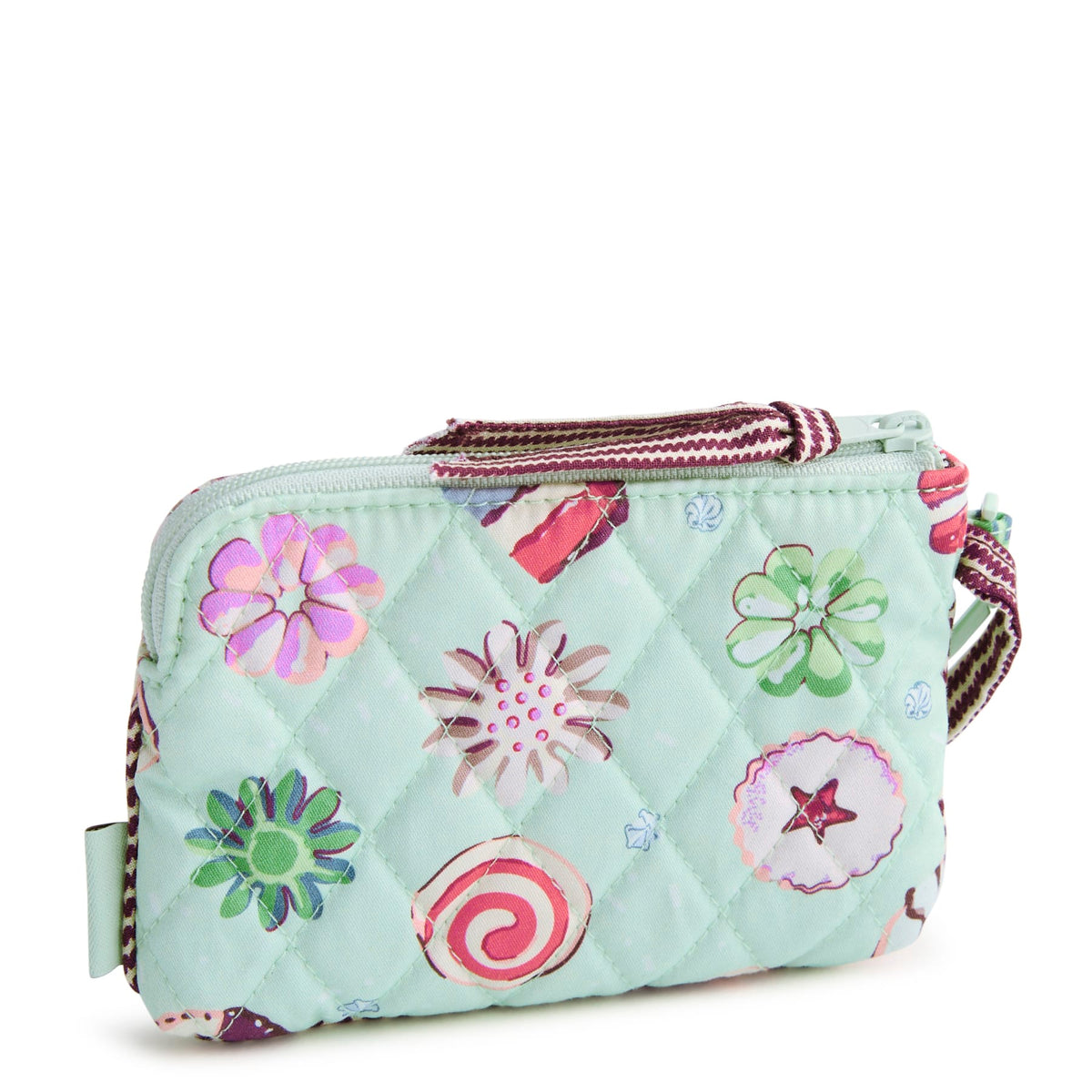Clip and Zip Wristlet in Cookie Swap