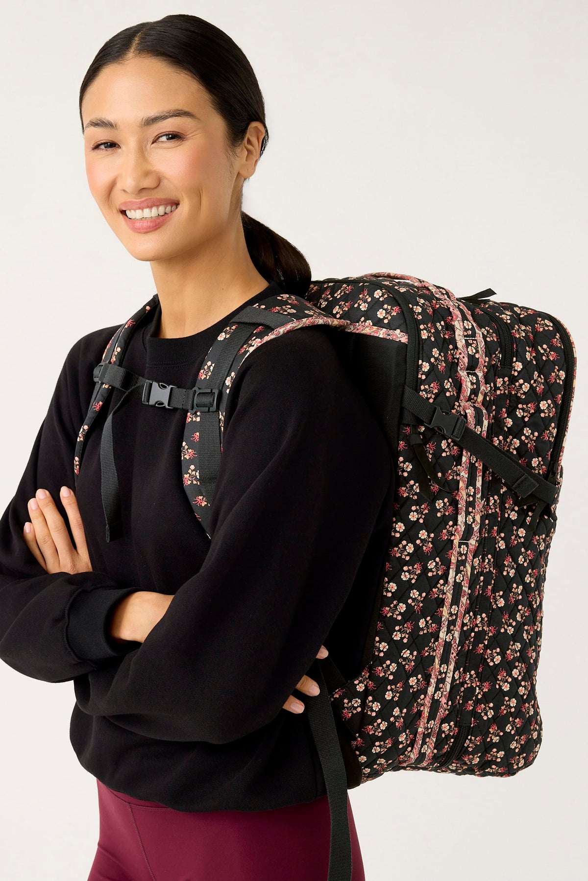 Travel Backpack in Melissa Ditsy