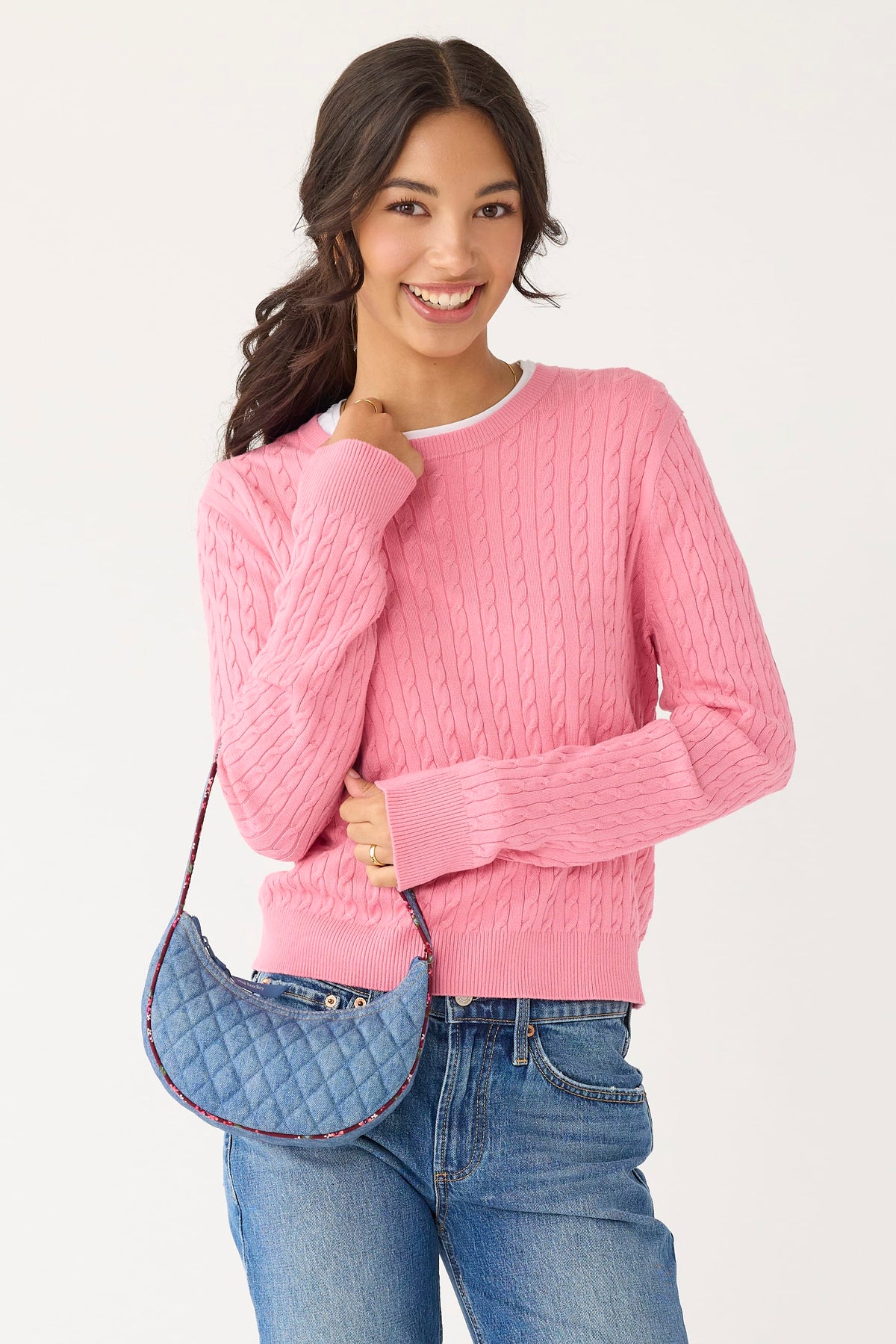 Mini Clara in Riverside Denim
