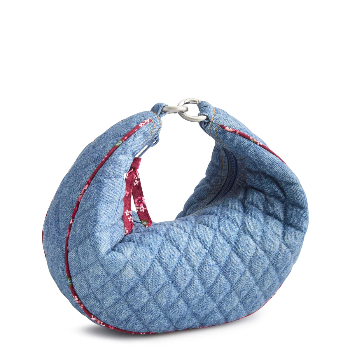 Clara Convertible Shoulder Bag in Riverside Denim